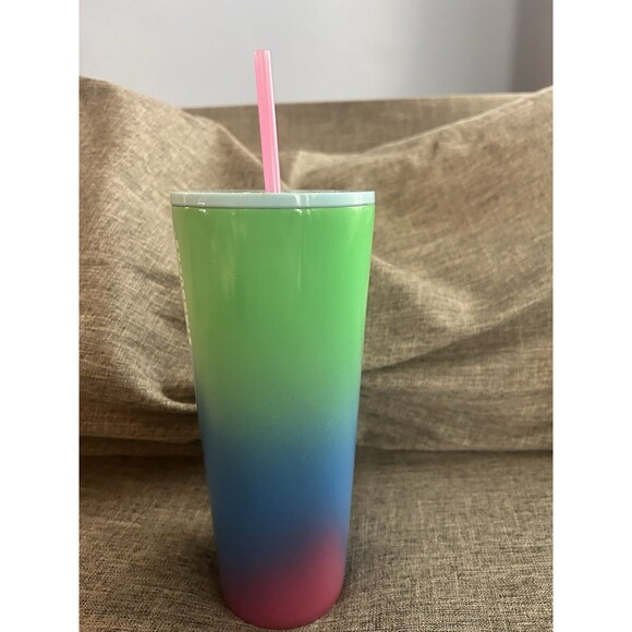 Starbucks Summer 2023 Tumbler Ombre Prism Gradient Stainless Venti 24oz - Picture 4 of 7